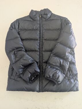Crewcuts Navy Quilted Puffer Jacket